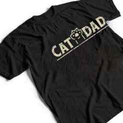 Funny Fathers Day Cat Dad T Shirt - Dream Art Europa