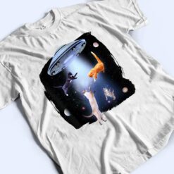 Funny Galaxy Cat Space Kitty Planets Galaxy T Shirt - Dream Art Europa