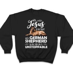 Funny German Shepherd Art For Women Girls Kids Dog Lover T Shirt - Dream Art Europa