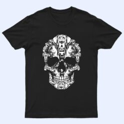 Funny Great Dane Dog Skull Halloween Costume Ver 2 T Shirt