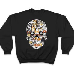 Funny Halloween Costume Skull Dog Lover Funny Gifts T Shirt - Dream Art Europa