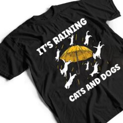 Funny Halloween It's Raining Cats And Dogs English Teacher T Shirt - Dream Art Europa