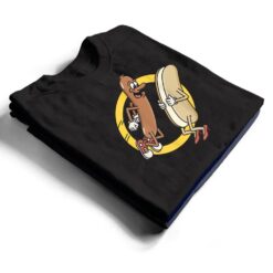 Funny Hot Dog Jumping Into A Bun T Shirt - Dream Art Europa