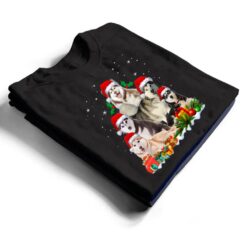 Funny Husky Dog Christmas Tree Cute Xmas T Shirt - Dream Art Europa