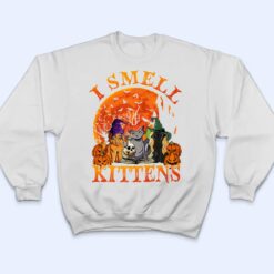 Funny I Smell Kittens Lover Gift Halloween Witch Hat Cat T Shirt - Dream Art Europa