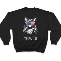 Funny Maine Coon Cat Meowica Cat Funny Cat Maine Coon T Shirt - Dream Art Europa