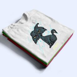 Funny Meh Cat Shirt - Sarcastic Raining Wet Cat Lover T Shirt - Dream Art Europa