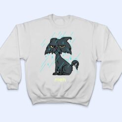 Funny Meh Cat Shirt - Sarcastic Raining Wet Cat Lover T Shirt - Dream Art Europa