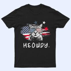 Funny Meowdy Cat Shirt Cat America Meowica Cat T Shirt