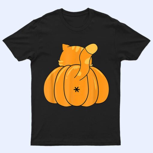 Funny Pumpkin Cat Btt Halloween Ee T Shirt