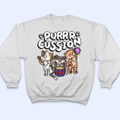 Funny Purrr Cussion Kitty Cat Percussion Player Music T Shirt - Dream Art Europa