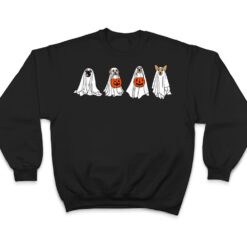 Funny Spooky Season Retro Jackolantern Ghost Dog Halloween T Shirt - Dream Art Europa