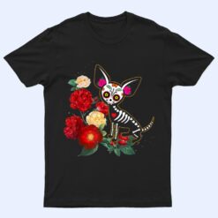 Funny Sugar Skull Chihuahua Dog Dia de Muertos Halloween Day T Shirt