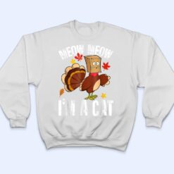 Funny Thanksgiving Cool Turkey Fake Cat T Shirt - Dream Art Europa