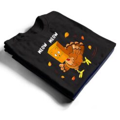 Funny Thanksgiving Turkey Fake Cat Meow Kitty Cats Lover T Shirt - Dream Art Europa