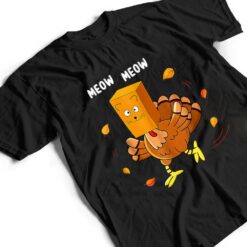 Funny Thanksgiving Turkey Fake Cat Meow Kitty Cats Lover T Shirt - Dream Art Europa