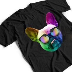 Funny Trippy Neon French Bulldog T Shirt - Dream Art Europa