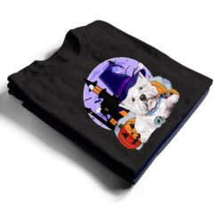 Funny Westie Dog Halloween Witch Pumpkin T Shirt - Dream Art Europa