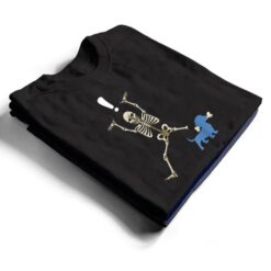 Funny Wiener Dog Lover Dachshund Halloween Skeleton Costume T Shirt - Dream Art Europa