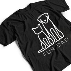 Fur Dad Pet Lover Cat Dog Daddy Husband Funny Fathers Day T Shirt - Dream Art Europa