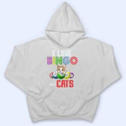 Gambling Cat Lover I Love Bingo And Cats Bingo Player Bingo T Shirt - Dream Art Europa