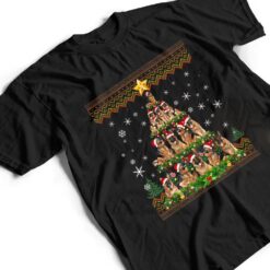 German Shepherd Dog Christmas Lights Christmas Ver 2 T Shirt - Dream Art Europa