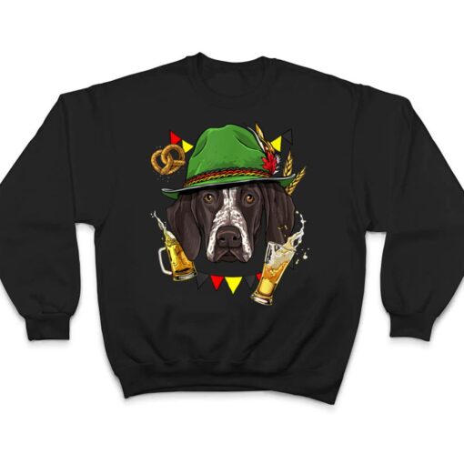 German Shorthaired Pointer Germany Oktoberfest Beer Fest Dog T Shirt