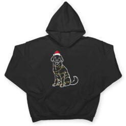 Golden Retriever Christmas Tree Lights X-Mas Cute Dog Puppy T Shirt - Dream Art Europa