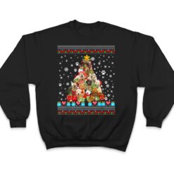 Golden Retriever Dog Christmas Lights Christmas T Shirt - Dream Art Europa