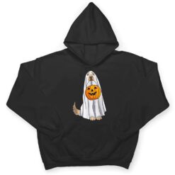 Golden Retriever Ghost Dog Halloween Trick Or Treat T Shirt - Dream Art Europa