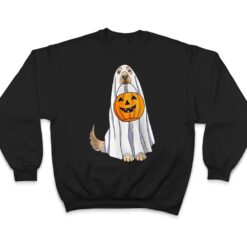 Golden Retriever Ghost Dog Halloween Trick Or Treat T Shirt - Dream Art Europa