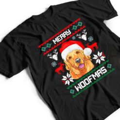 Golden Retriever Merry Woofmas Swea Dog Christmas PJ's T Shirt - Dream Art Europa