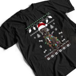 Great Dane Christmas Dog Light Ugly T Shirt - Dream Art Europa