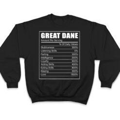 Great Dane Facts Dog Great Dane Lover Great Dane T Shirt - Dream Art Europa