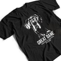 Great Dane Official Dog of the Coolest Pup Lovers T Shirt - Dream Art Europa