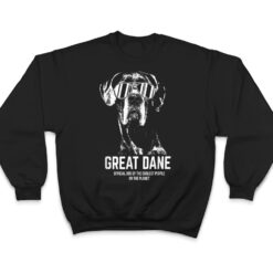 Great Dane Official Dog of the Coolest Pup Lovers T Shirt - Dream Art Europa