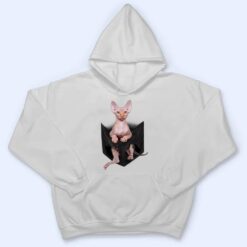 Hairless Cat Cute Sphynx Pocket T Shirt - Dream Art Europa