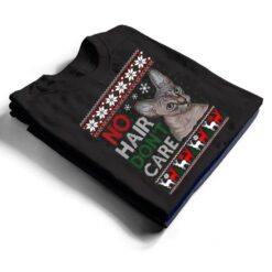 Hairless Cat Ugly Christmas Sweater Sphynx Cat T Shirt - Dream Art Europa