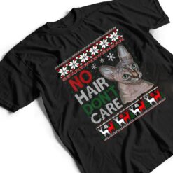 Hairless Cat Ugly Christmas Sweater Sphynx Cat T Shirt - Dream Art Europa