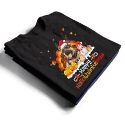 HalloThanksMas Halloween Thanksgiving Christmas Sheepdog Ver 2 T Shirt - Dream Art Europa