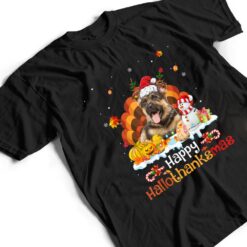 HalloThanksMas Halloween Thanksgiving Christmas Sheepdog Ver 2 T Shirt - Dream Art Europa