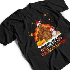 HalloThanksMas Halloween Thanksgiving Christmas Spaniel Dog T Shirt - Dream Art Europa