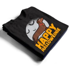 Halloween - Dachshund Humor - Happy Halloweinie T Shirt - Dream Art Europa