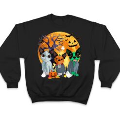 Halloween Boston Terrier Dog Zombie Jack O Lantern Pumpkin T Shirt - Dream Art Europa