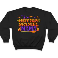 Halloween Boykin Spaniel Mama Dog Mom Trick Or Treat Party T Shirt - Dream Art Europa