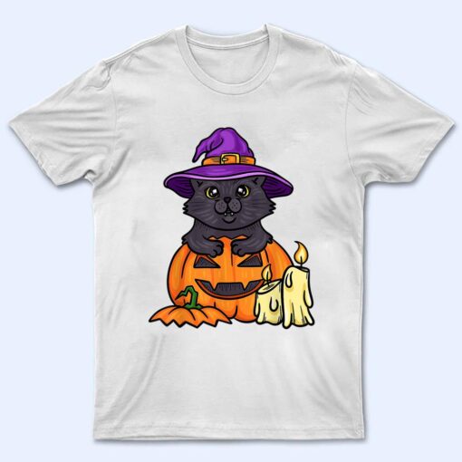 Halloween Cat , Cute Cat , Spooky Halloween Cat T Shirt