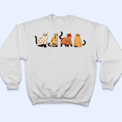 Halloween Cat Treat Or Treating Pajamas Ghost Halloween T Shirt - Dream Art Europa