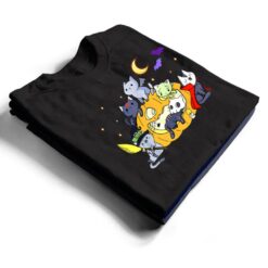 Halloween Cats Anime Cat Kawaii Neko Pumpkin Cat Lover Witch Ver 2 T Shirt - Dream Art Europa