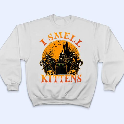 Halloween Costume Black Ca I Smell Kittens Lover Gift T Shirt