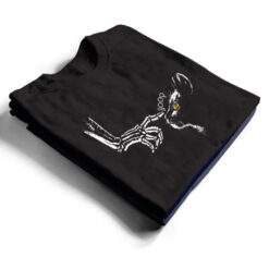 Halloween Cute Skeleton Hand Black Cat Boop Nose Cat Lover T Shirt - Dream Art Europa